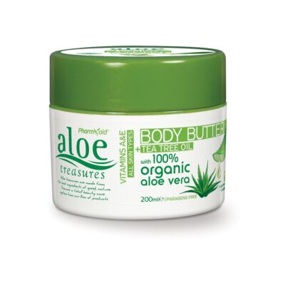 Pharmaid Aloe Treasures testvaj Teafával 200 ml