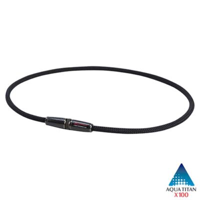 Phiten Rakuwa Carbon Model X100 nyaklánc fekete 50 cm