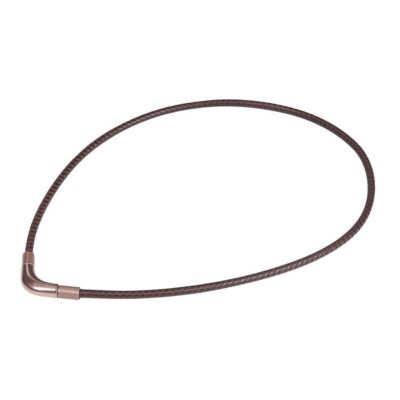 Phiten Rakuwa Chopper Model X100 nyaklánc barna 40 cm