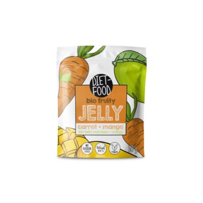 Diet Food Bio gyümölcszselé Sárgarépa &amp; Mangó (Carrot &amp; Mango) 50 g