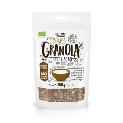 Diet Food Bio granola kakaóval 200 g