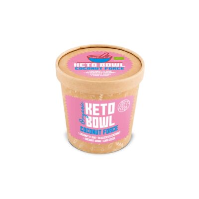 Diet Food Keto Bowl Ketogén reggeli Coconut Force csészés 70 g