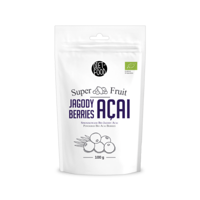 Acai bogyó por - Braziliai bio acai bogyóból
