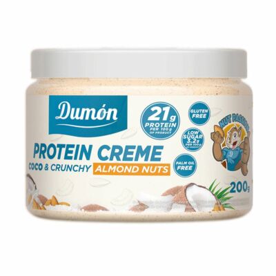 Protein krém kókusszal és mandulával