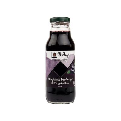 Béky Bio Fekete Berkenye 100 %-os Gyümölcslé 300 ml