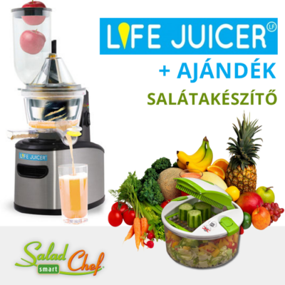 Life Juicer zöldség-, és gyümölcsprés