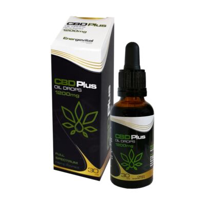 Energovital CBD Olaj Plus Full Spectrum 4% (1200 mg) 30 ml