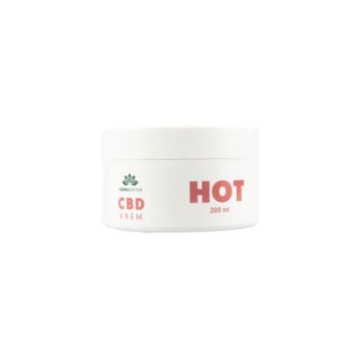 HerbaDoctor CBD krém HOT 200 ml