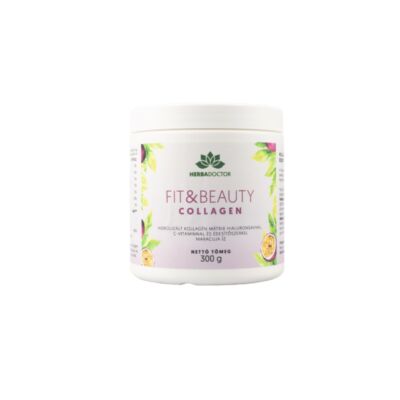 HerbaDoctor Fit & Beauty prémium hidrolizált kollagén mátrix maracuja íz 300 g