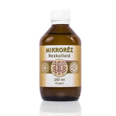 Mikroréz rézkolloid cseppek 250 ml