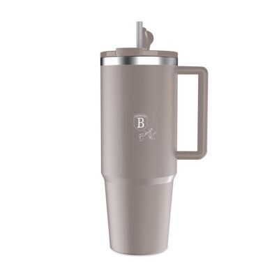 BerlingerHaus termosz bögre 1000 ml - Taupe Collection