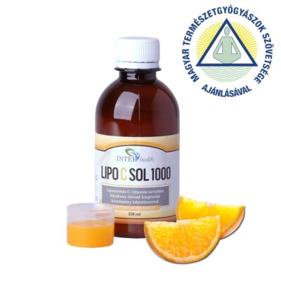 Interhealth Lipo C Sol 1000 folyékony liposzómás C vitamin 250 ml