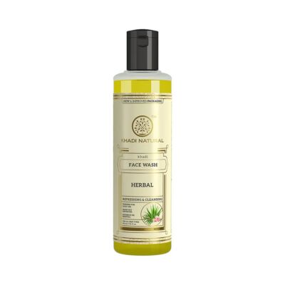 Khadi Natural Ayurvédikus Gyógynövényes arclemosó 210 ml