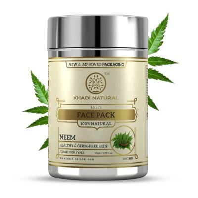 Khadi Natural Ayurvédikus Neem Arcpakolás 50 g