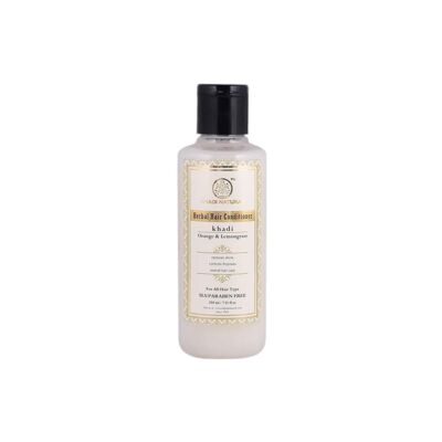 Khadi Natural Ayurvédikus Citromfüves Narancs Hajkondicionáló 210 ml