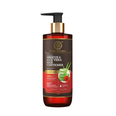 Khadi Natural Hibiszkusz &amp; Aloe Vera Hajkondicionáló 310 ml