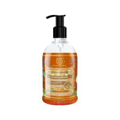 Khadi Natural Ayurvédikus hidratáló Szantálfa kézmosó 300 ml