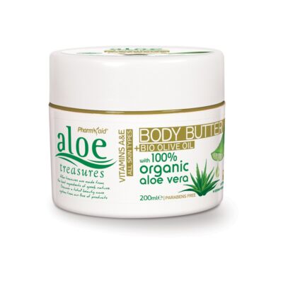 Pharmaid Aloe Treasures testvaj Olíva olajjal 200 ml