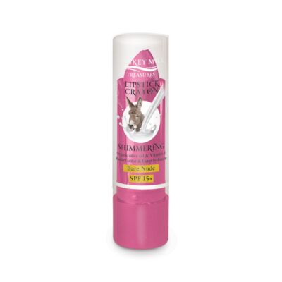 Pharmaid Donkey Milk Treasures Szamártejes csillámló rózsaszín ajakbalzsam SPF 15' 4.5 g