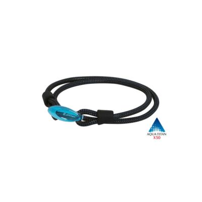 Phiten Rakuwa X50 Hook Type karkötő/bokalánc 21 cm türkisz