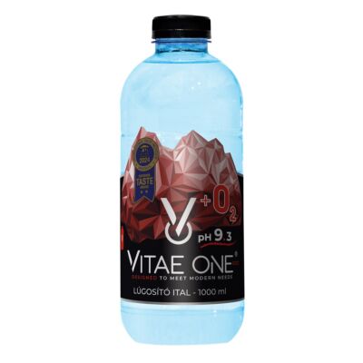 Vitae One Red pH 9,3 + O2 lúgos víz (Oxigénnel dúsítva) 1000 ml
