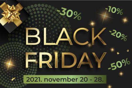 Black Friday Akciók 2021. november 20 - 28-ig!