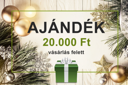 Téli ajándékaink 20.000 Ft vásárlás felett