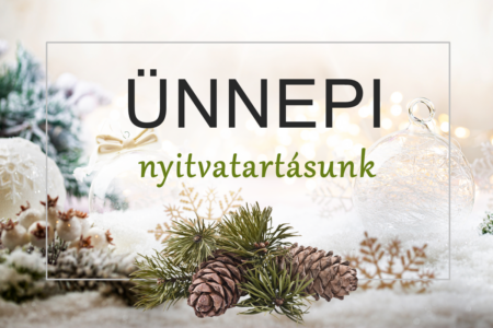 2021. évi ünnepi nyitvatartásunk