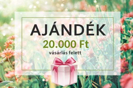 2022. tavaszi ajándékaink 20.000 Ft vásárlás felett