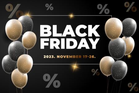 Black Friday Akciók 2023. november 17. - 26-ig!