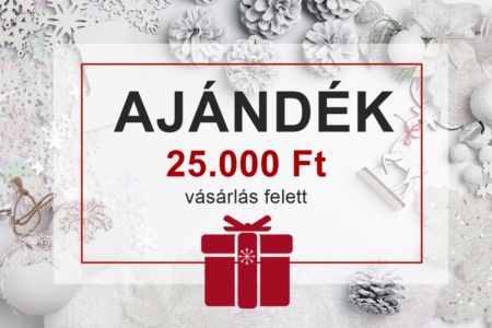 Téli ajándékaink 25.000 Ft vásárlás felett