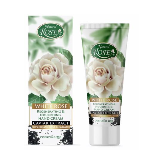 Arsy Cosmetics Natural Rose White Rose & Caviar kézkrém 75 ml