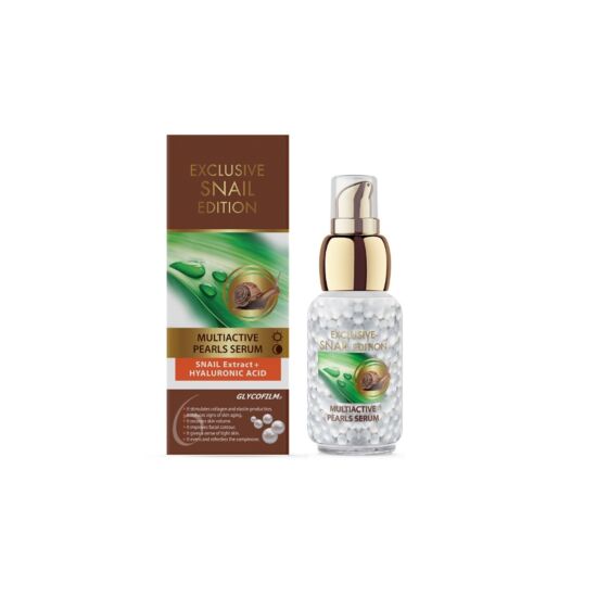 Arsy Cosmetics Exclusive Snail Multi-Active Csiganyálka Szérum gyöngyökkel 30 ml