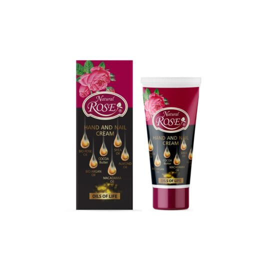 Arsy Cosmetics Natural Rose Oil of Life kéz és körömápoló krém 50 ml