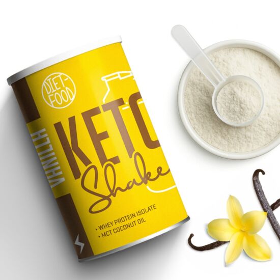 Diet Food Keto Shake Vaníliás italpor (ketogén diétához) 300 g