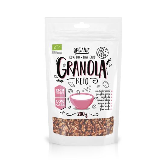 Ketogén granola reggelihez, uzsonnához