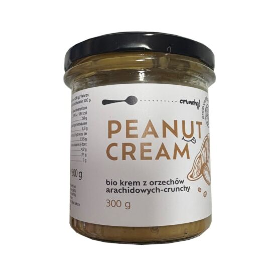 Diet Food Bio Földimogyoró krém ropogós (Peanut Cruncy) 300 g