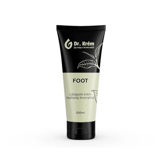 Dr.Krém Relax Foot teafaolajos lábápoló krém 200 ml