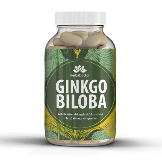 HerbaDoctor Ginkgo biloba kapszula 60 db