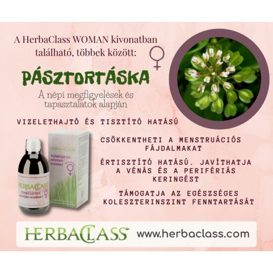 HerbaClass Woman Természetes Növényi Kivonat nőknek 300 ml