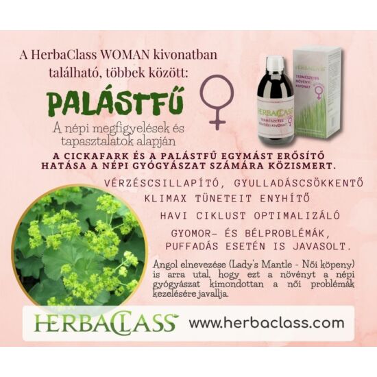 HerbaClass Woman Természetes Növényi Kivonat nőknek 300 ml
