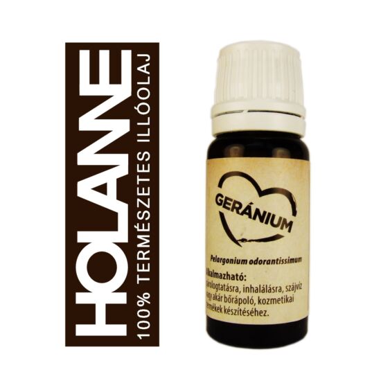 Holanne 100% Természetes Gerániumolaj 10 ml