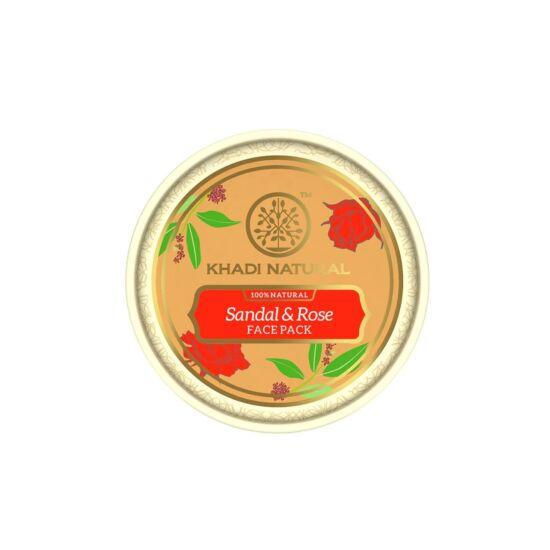Khadi Natural Szantálfa & Rózsa Arcpakolás 100 g