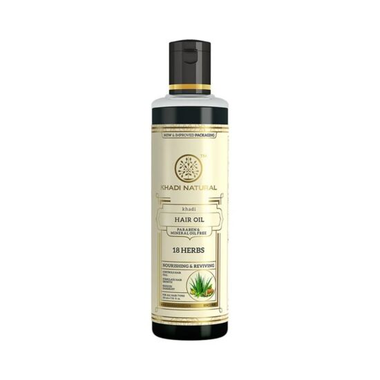 Khadi Natural Ayurvédikus 18 Gyógyfüves Hajolaj 210 ml 