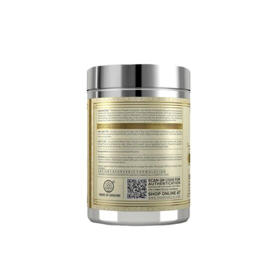 Khadi Natural Bio Shikakai Haj- és Fejbőr Tisztító és Kondicionáló Por 150 g