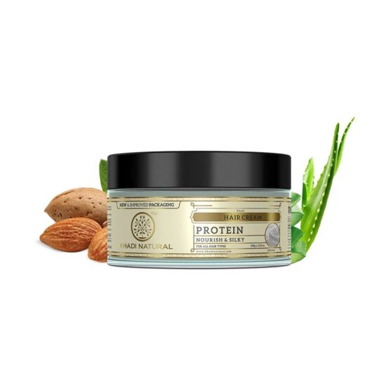 Khadi Natural Ayurvédikus Gyógyfüves Protein Hajkrém 100 g 