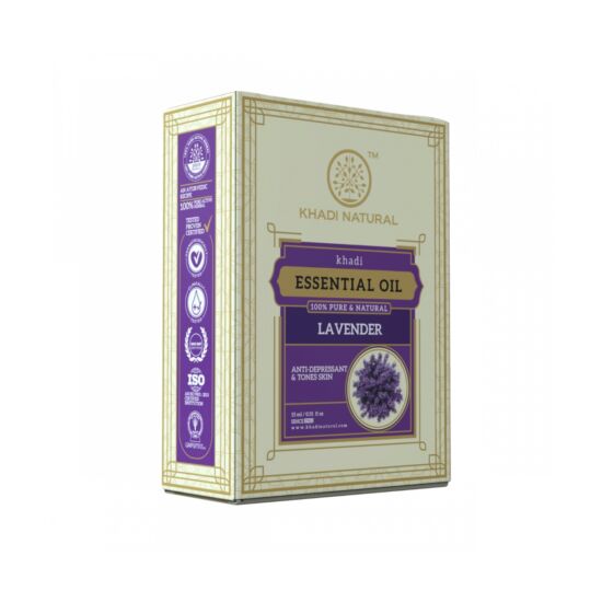 Khadi Natural Ayurvédikus Levendula Illóolaj 15 ml 
