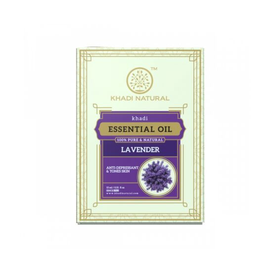 Khadi Natural Ayurvédikus Levendula Illóolaj 15 ml 