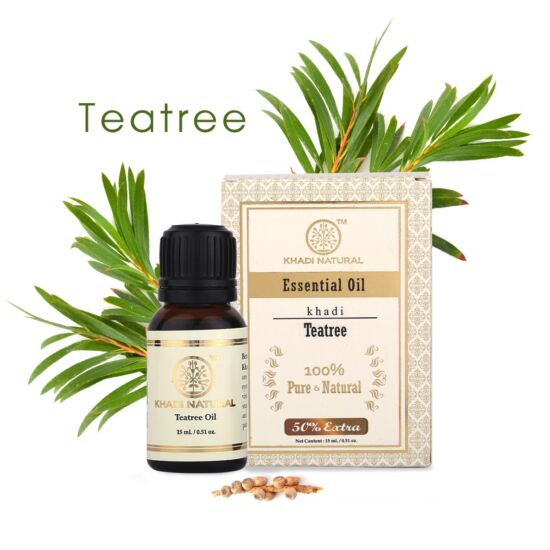Khadi Natural Ayurvédikus Teafa Illóolaj 15 ml