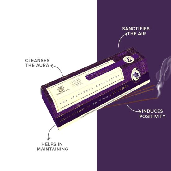 Khadi Natural Levendula Illatú Füstölő Kombo 90 szál